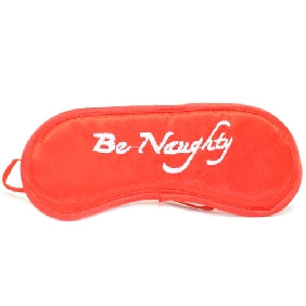 Be Naughty Mask Red