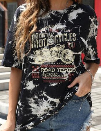 Custome Motorcycles Tee Medium