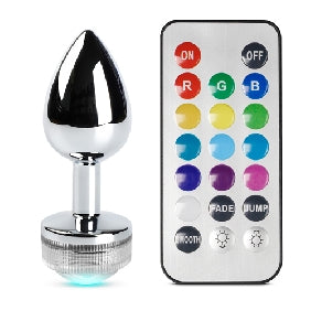 Multi Lite Anal Plug W Remote