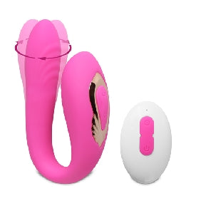 G-Spot Rotator With Remote Pink