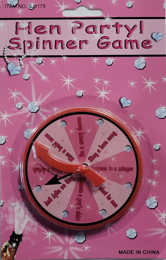 Hen Party Spinner Game