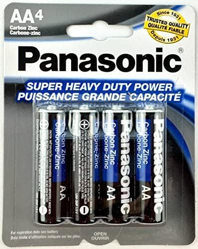 AA Batteries Panasonic 4pk