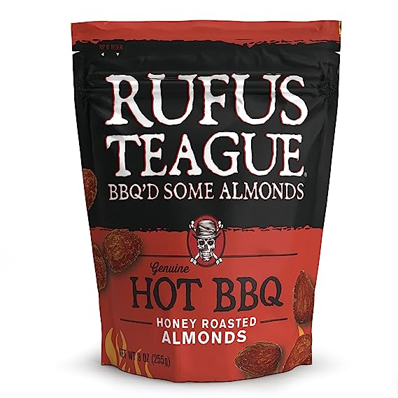 Rufus BBQ Hot Honey Roast Almonds 9oz