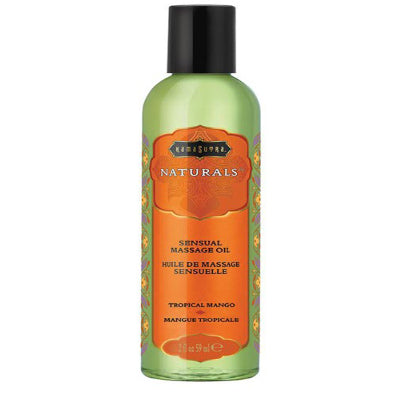 Kama Sutra Naturals Massage Oil Tropical Mango 2oz