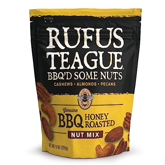 Rufus BBQ Honey Roast Mixed Nuts 9oz