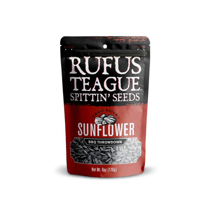 Rufus BBQ Throw Down Sunflower Seeds 6oz