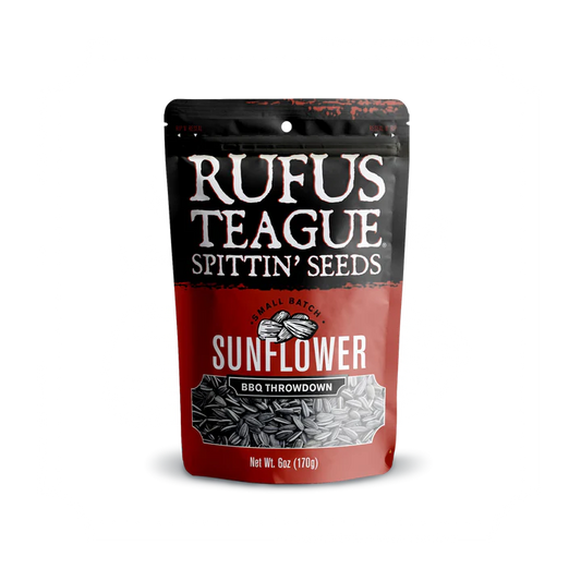 Rufus BBQ Throw Down Sunflower Seeds 6oz