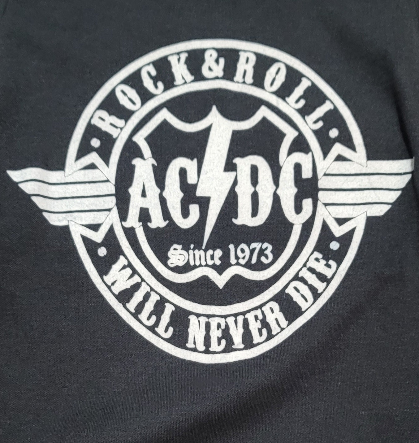 AC/DC (R&R Will Never Die) Kids Medium