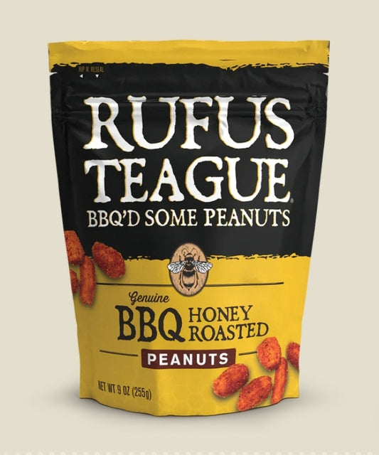 Rufus Teague BBQ Honey Roast Peanuts 9oz