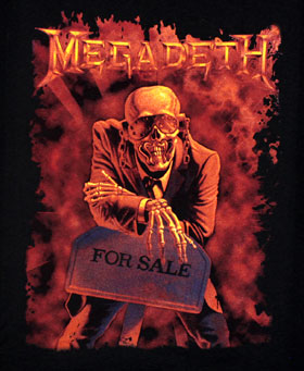 MEGADETH (FOR SALE) X-Large