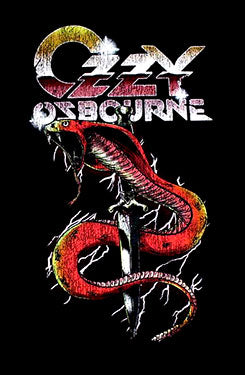 OZZY OSBOURNE (VINTAGE SNAKE) 2XL