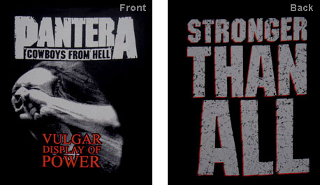 PANTERA (STRONGER) X-Large