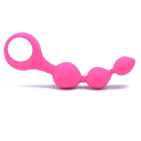 Silicone Love Pacifier Beads Pink