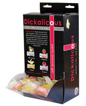 Dickalicious Penis Arousal Gel 2cc Pillow Pack Assorted Flavors