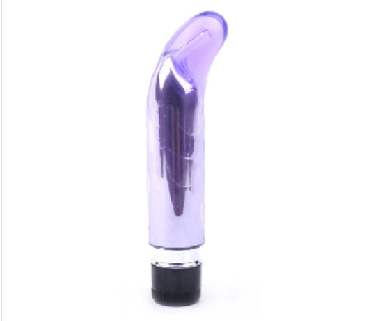 G-Spot Vibrator with TPE Sleeve Purple