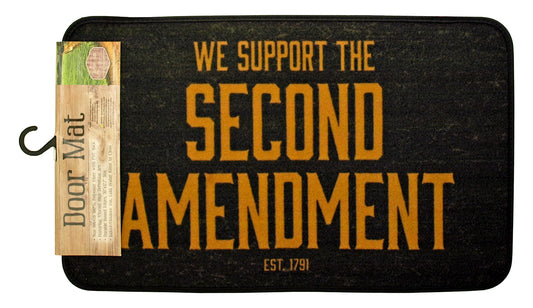 2nd Amendment Door Mat 18x32