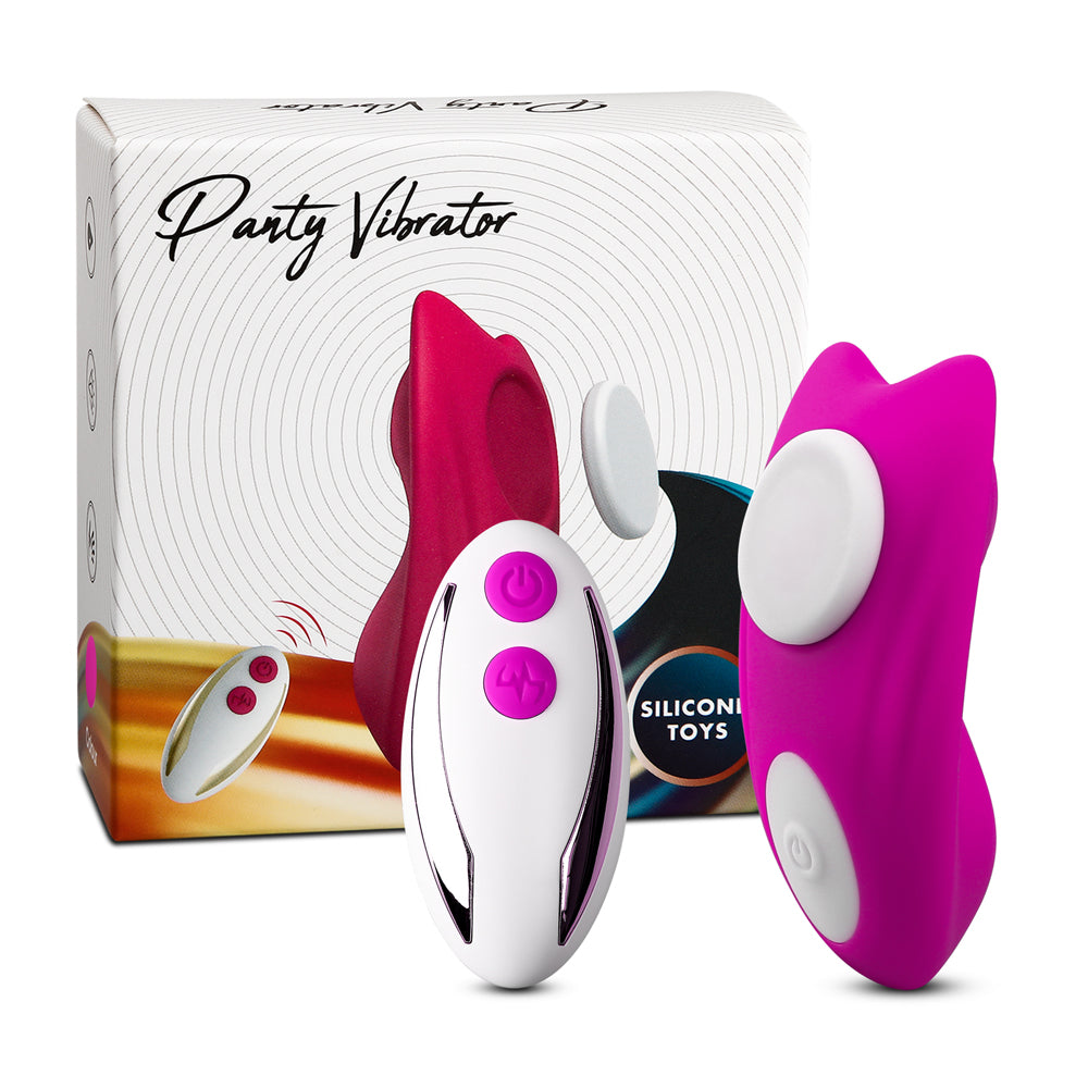 Remote Control 9-Speed Purple Color Silicone Vibrator for Panties Z02Z