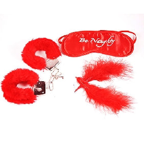 Be Naughty Cuff Kit Red